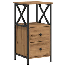 VidaXL 857252 nightstand/bedside table Oak