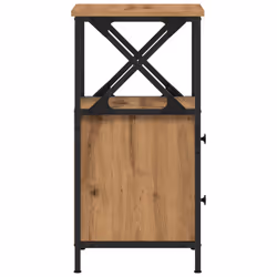 VidaXL 857252 nightstand/bedside table Oak - Additional view 5