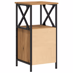 VidaXL 857252 nightstand/bedside table Oak - Additional view 6