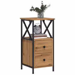 VidaXL 857253 nightstand/bedside table Oak
