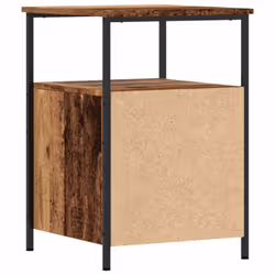 vidaXL Bedside Cabinets Nightstand Bed Table 2 pcs Artisan Oak Engineered Wood - old wood, 1 pcs - Additional view 5