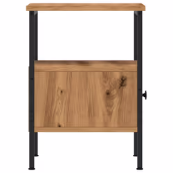 vidaXL Bedside Cabinets Nightstand Bed Table 2 pcs Artisan Oak Engineered Wood - 1 pcs - Additional view 5