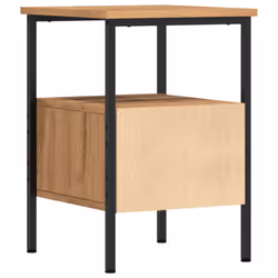 vidaXL Bedside Cabinets Nightstand Bed Table 2 pcs Artisan Oak Engineered Wood - 1 pcs - Additional view 6