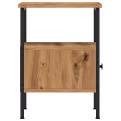 vidaXL Bedside Cabinets Nightstand Bed Table 2 pcs Artisan Oak Engineered Wood - 2 pcs - Additional view 6