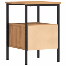 vidaXL Bedside Cabinets Nightstand Bed Table 2 pcs Artisan Oak Engineered Wood - 2 pcs - Additional view 7