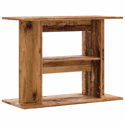 vidaXL Aquarium Stand Fish Tank Stand Cabinet Aquarium Base Engineered Wood - old wood, 80 x 35 x 60 cm - Additional view 5