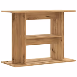 vidaXL Aquarium Stand Fish Tank Stand Cabinet Aquarium Base Engineered Wood - artisan oak, 80 x 35 x 60 cm - Additional view 5