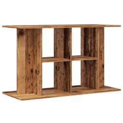 vidaXL Aquarium Stand Fish Tank Stand Cabinet Aquarium Base Engineered Wood - old wood, 100 x 40 x 60 cm