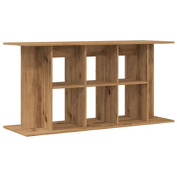 vidaXL Aquarium Stand Fish Tank Stand Cabinet Aquarium Base Engineered Wood - artisan oak