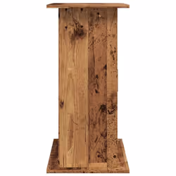 vidaXL Aquarium Stand Fish Tank Stand Aquarium Cabinet Old Wood Engineered Wood - old wood, 81 x 36 x 73 cm - Additional view 4