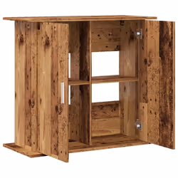vidaXL Aquarium Stand Fish Tank Stand Aquarium Cabinet Old Wood Engineered Wood - old wood, 81 x 36 x 73 cm - Additional view 6