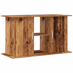 vidaXL Aquarium Stand Fish Tank Stand Aquarium Cabinet Old Wood Engineered Wood - old wood