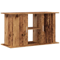 vidaXL Aquarium Stand Fish Tank Stand Aquarium Cabinet Old Wood Engineered Wood - old wood