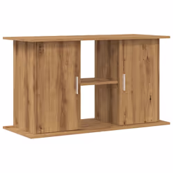 vidaXL Aquarium Stand Fish Tank Stand Aquarium Cabinet Old Wood Engineered Wood - artisan oak