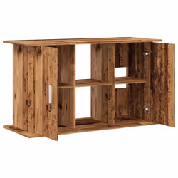 vidaXL Aquarium Stand Fish Tank Stand Aquarium Cabinet Old Wood Engineered Wood - old wood, 121 x 41 x 58 cm - Additional view 6