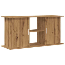 vidaXL Aquarium Stand Fish Tank Stand Aquarium Cabinet Old Wood Engineered Wood - artisan oak, 121 x 41 x 58 cm