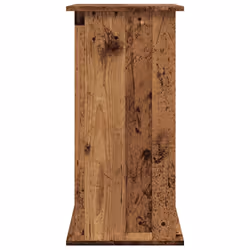 vidaXL Aquarium Stand Artisan Oak 81x36x73 cm Engineered Wood - old wood, 81 x 36 x 73 cm - Additional view 4