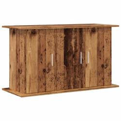vidaXL Aquarium Stand Artisan Oak 81x36x73 cm Engineered Wood - old wood, 101 x 41 x 58 cm