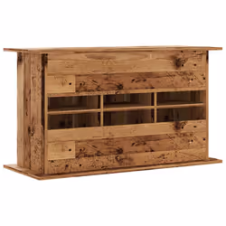 vidaXL Aquarium Stand Artisan Oak 81x36x73 cm Engineered Wood - old wood, 101 x 41 x 58 cm - Additional view 5