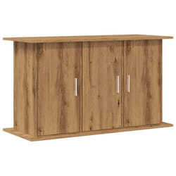 vidaXL Aquarium Stand Artisan Oak 81x36x73 cm Engineered Wood - artisan oak, 101 x 41 x 58 cm