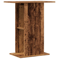vidaXL Aquarium Stand Fish Tank Stand Aquarium Cabinet Old Wood Engineered Wood - old wood, 36 x 60.5 x 72.5 cm