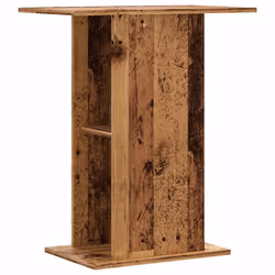 vidaXL Aquarium Stand Fish Tank Stand Aquarium Cabinet Old Wood Engineered Wood - old wood, 36 x 60.5 x 72.5 cm - Additional view 5