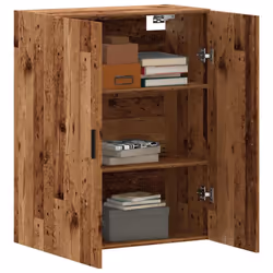 vidaXL Wall Mounted Cabinet Old Wood 69.5x34x90 cm cabinet hanging cabinet - Additional view 2