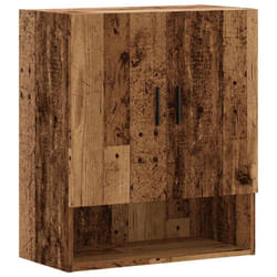 vidaXL Wall Cabinet Old Wood 60x31x70 cm Engineered Wood wall mounted cabinet - old wood