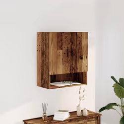 vidaXL Wall Cabinet Old Wood 60x31x70 cm Engineered Wood wall mounted cabinet - old wood