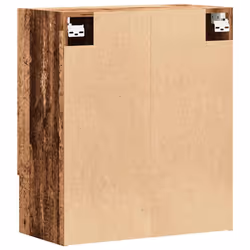 vidaXL Wall Cabinet Old Wood 60x31x70 cm Engineered Wood wall mounted cabinet - old wood - Additional view 5