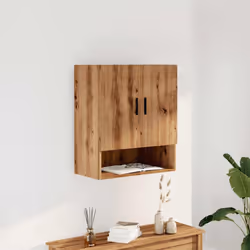 vidaXL Wall Cabinet Old Wood 60x31x70 cm Engineered Wood wall mounted cabinet - artisan oak