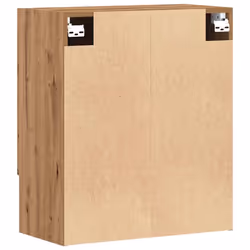 vidaXL Wall Cabinet Old Wood 60x31x70 cm Engineered Wood wall mounted cabinet - artisan oak - Additional view 5