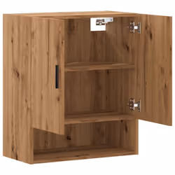 vidaXL Wall Cabinet Old Wood 60x31x70 cm Engineered Wood wall mounted cabinet - artisan oak - Additional view 6