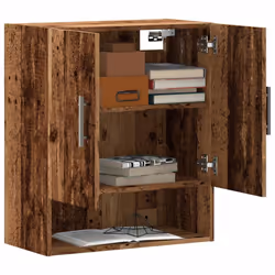 vidaXL Wall Cabinet Old Wood 60x31x70 cm Engineered Wood cabinet - old wood