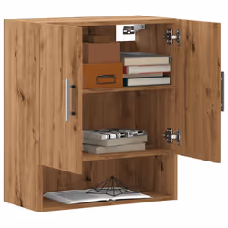 vidaXL Wall Cabinet Old Wood 60x31x70 cm Engineered Wood cabinet - artisan oak