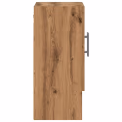 vidaXL Wall Cabinet Old Wood 60x31x70 cm Engineered Wood cabinet - artisan oak - Additional view 4