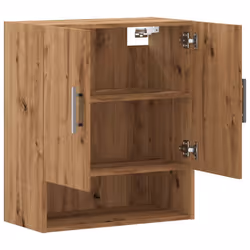 vidaXL Wall Cabinet Old Wood 60x31x70 cm Engineered Wood cabinet - artisan oak - Additional view 6