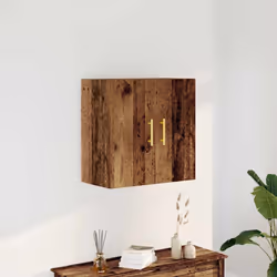 vidaXL Wall Cabinet Old Wood 60x31x60 cm Engineered Wood cabinet - old wood