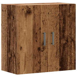vidaXL Wall Cabinet Artisan Oak 60x31x60 cm Engineered Wood - old wood