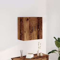 vidaXL Wall Cabinet Artisan Oak 60x31x60 cm Engineered Wood - old wood
