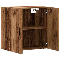 vidaXL Wall Cabinet Artisan Oak 60x31x60 cm Engineered Wood - old wood