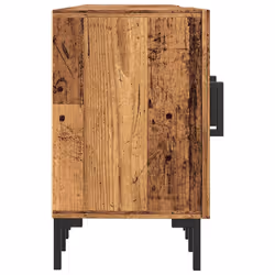 vidaXL TV Cabinet Old Wood 150x30x50 cm Engineered Wood TV stand media cabinet - old wood - Additional view 5