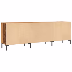 vidaXL TV Cabinet Old Wood 150x30x50 cm Engineered Wood TV stand media cabinet - old wood - Additional view 6