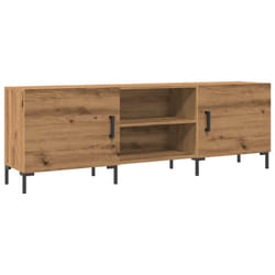 vidaXL TV Cabinet Old Wood 150x30x50 cm Engineered Wood TV stand media cabinet - artisan oak