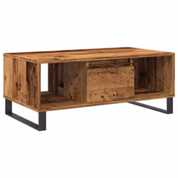 vidaXL Coffee Table Hallway End Table Side Table Engineered Wood - old wood