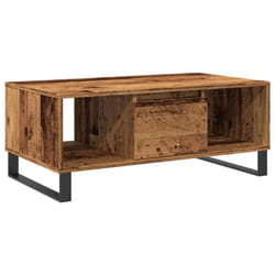 vidaXL Coffee Table Hallway End Table Side Table Engineered Wood - old wood