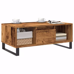 vidaXL Coffee Table Hallway End Table Side Table Engineered Wood - old wood