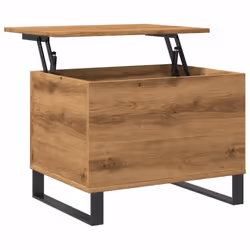 vidaXL Coffee Table Hallway End Table Side Table Old Wood Engineered Wood - artisan oak - Additional view 4