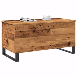 vidaXL Coffee Table Hallway End Table Side Table Artisan Oak Engineered Wood - old wood