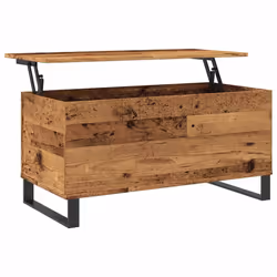 vidaXL Coffee Table Hallway End Table Side Table Artisan Oak Engineered Wood - old wood - Additional view 4